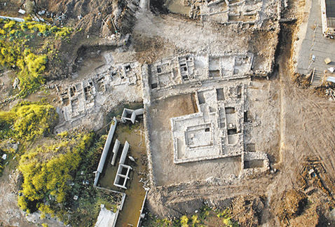 An archaeological park at Mary Magdalene’s town