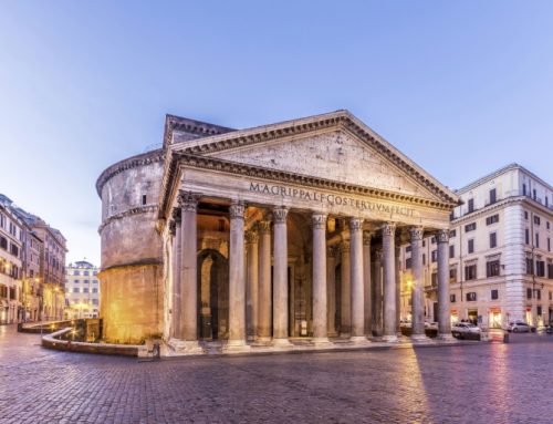 Ancient ruins from time of Roman Empire rediscovered in front of Pantheon